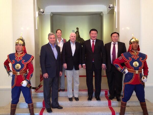 CODEL with Senator McCain to China, Mongolia, and South Korea